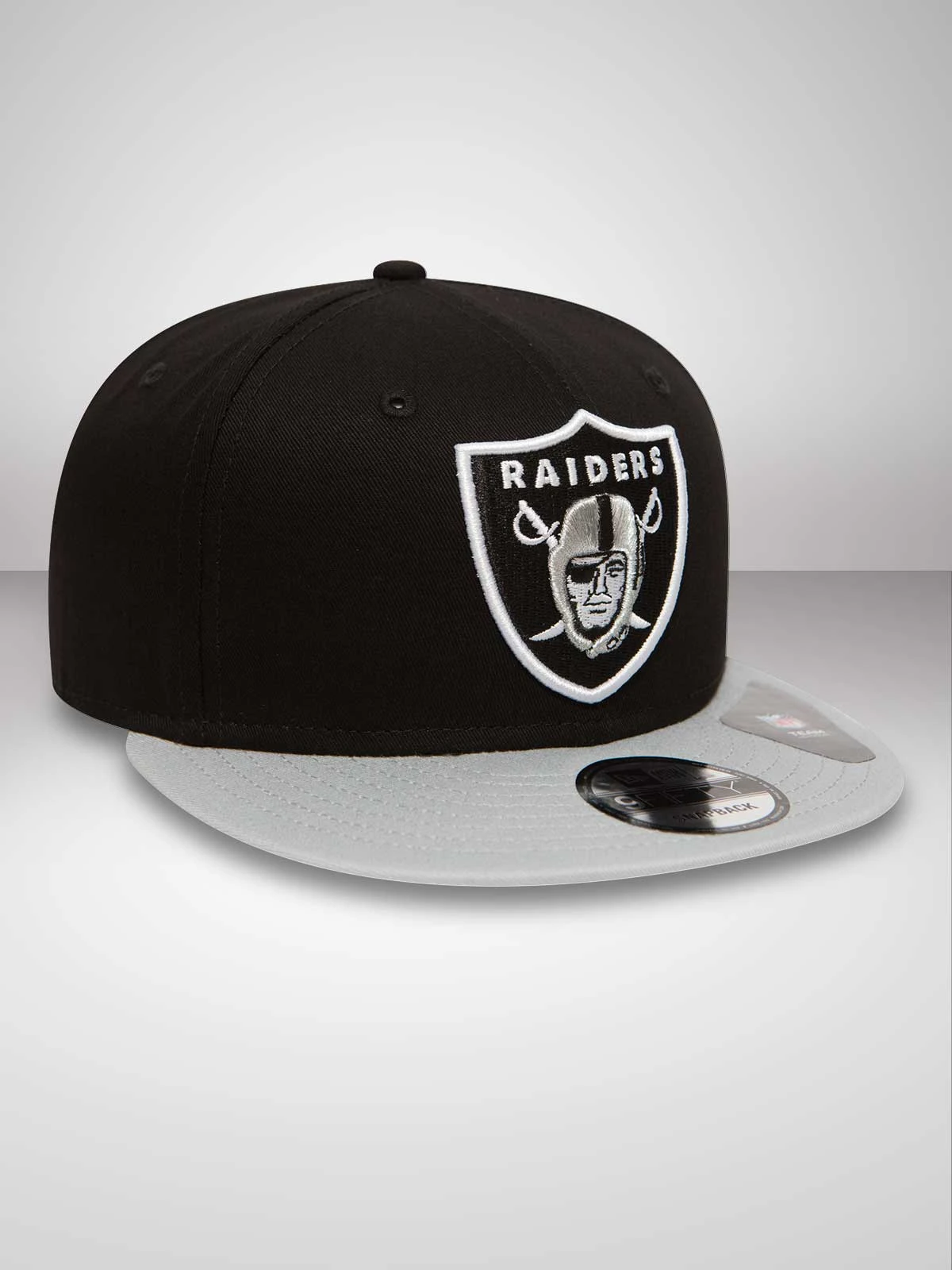 Las Vegas Raiders Cotton Grey 9FIFTY Cap - Image 2