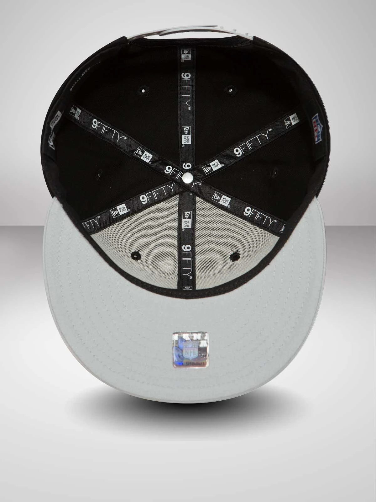 Las Vegas Raiders Cotton Grey 9FIFTY Cap - Image 4