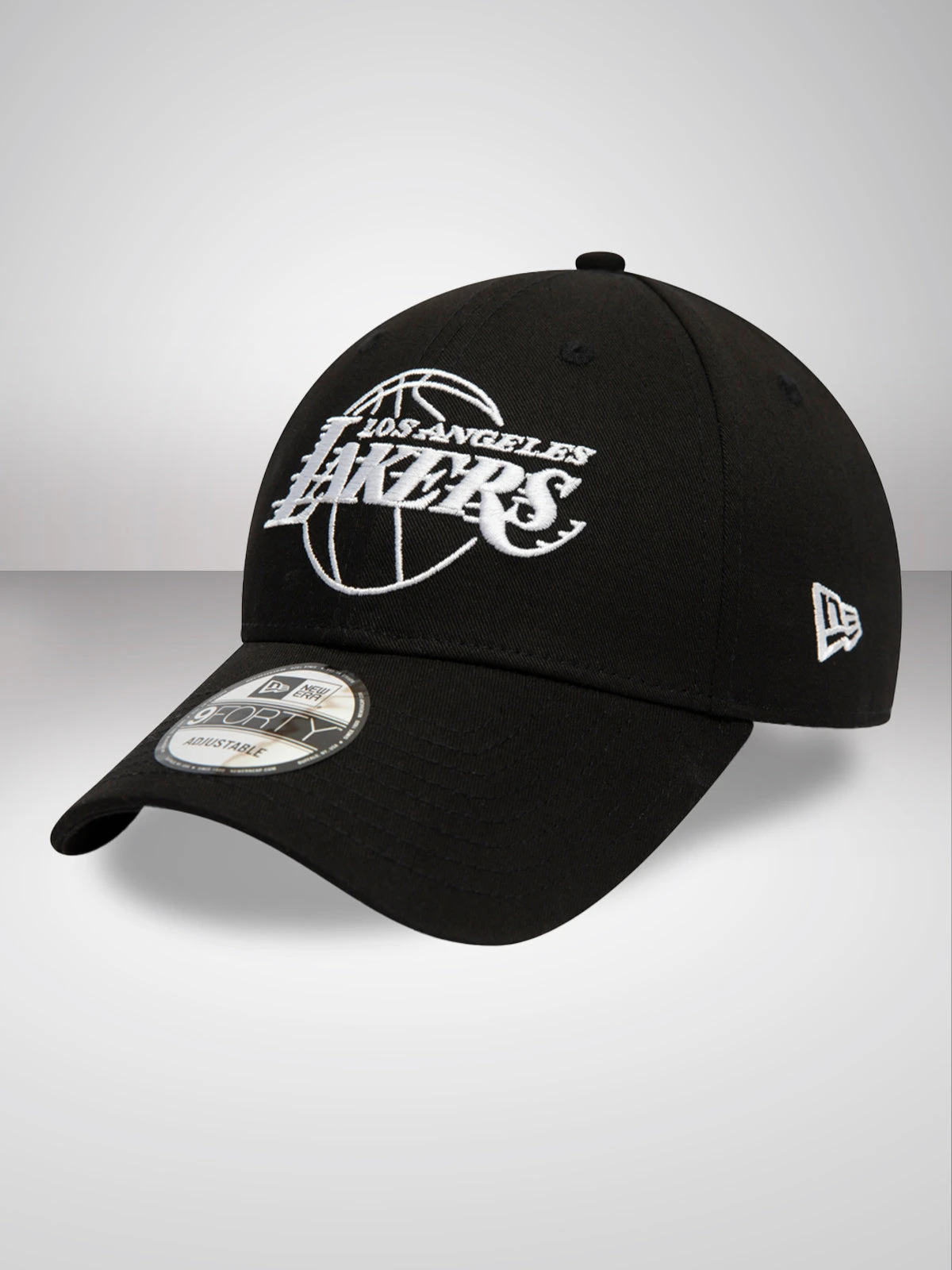 LA Lakers Essential Outline Black 9FORTY Cap