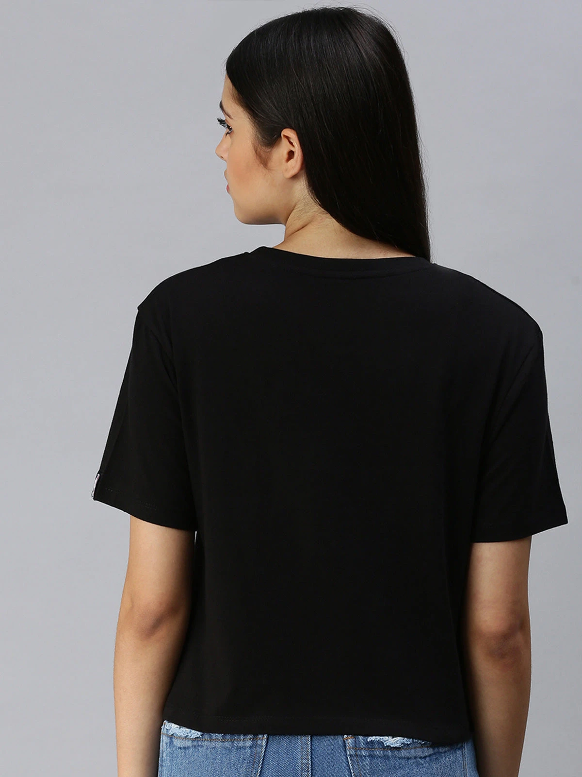 Brooklyn Nets: Classic Crest Tie-up Top - Black - Image 4