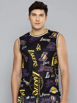 Los Angeles Lakers: Logo Mash Sleeveless Jersey