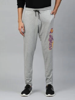 Los Angeles Lakers: Classic Joggers - Grey Melange