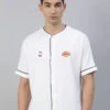 Los Angeles Lakers: Baseball Shirt White