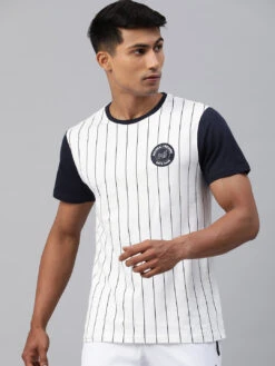 MI: Varsity T-shirt - White