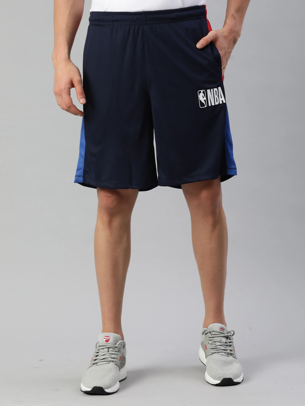 NBA: Track Shorts - Navy