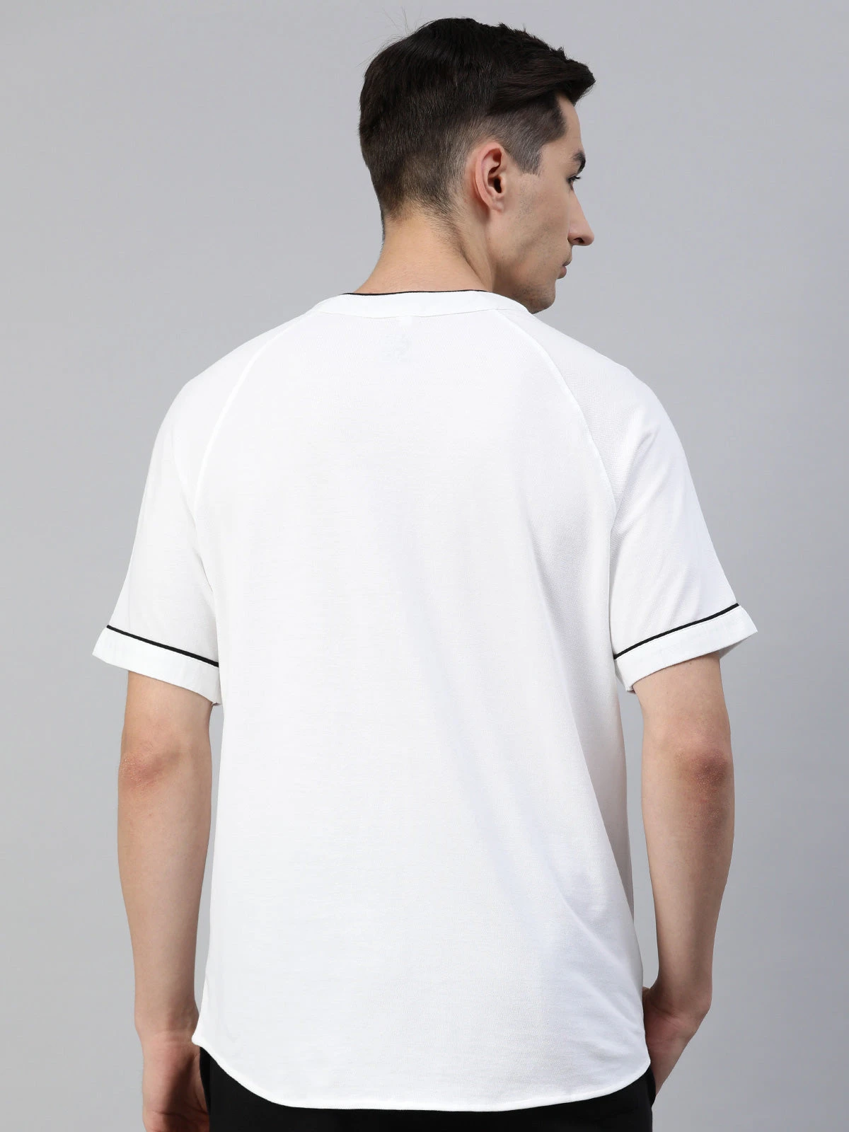 Los Angeles Lakers: Baseball Shirt White - Image 4