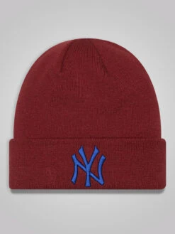 New York Yankees League Essential Maroon Beanie Hat
