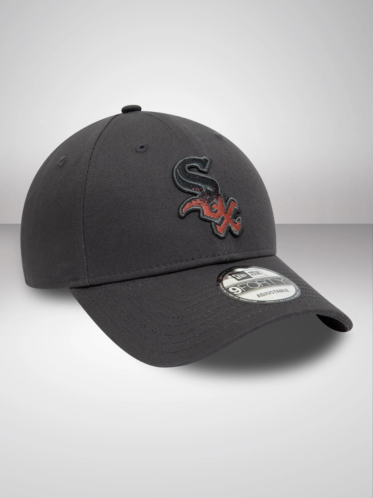 Chicago White Sox Gradient Infill Dark Grey 9FORTY Adjustable Cap - Image 3