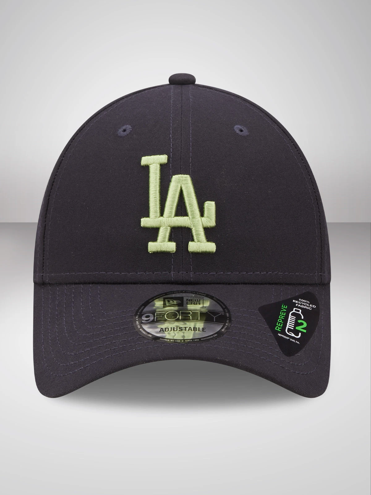 LA Dodgers Repreve Navy 9FORTY Adjustable Cap - Image 2
