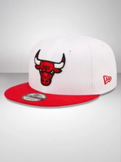 Chicago Bulls White Crown Team White 9FIFTY Snapback Cap