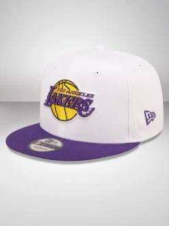 LA Lakers White Crown Team White 9FIFTY Snapback Cap