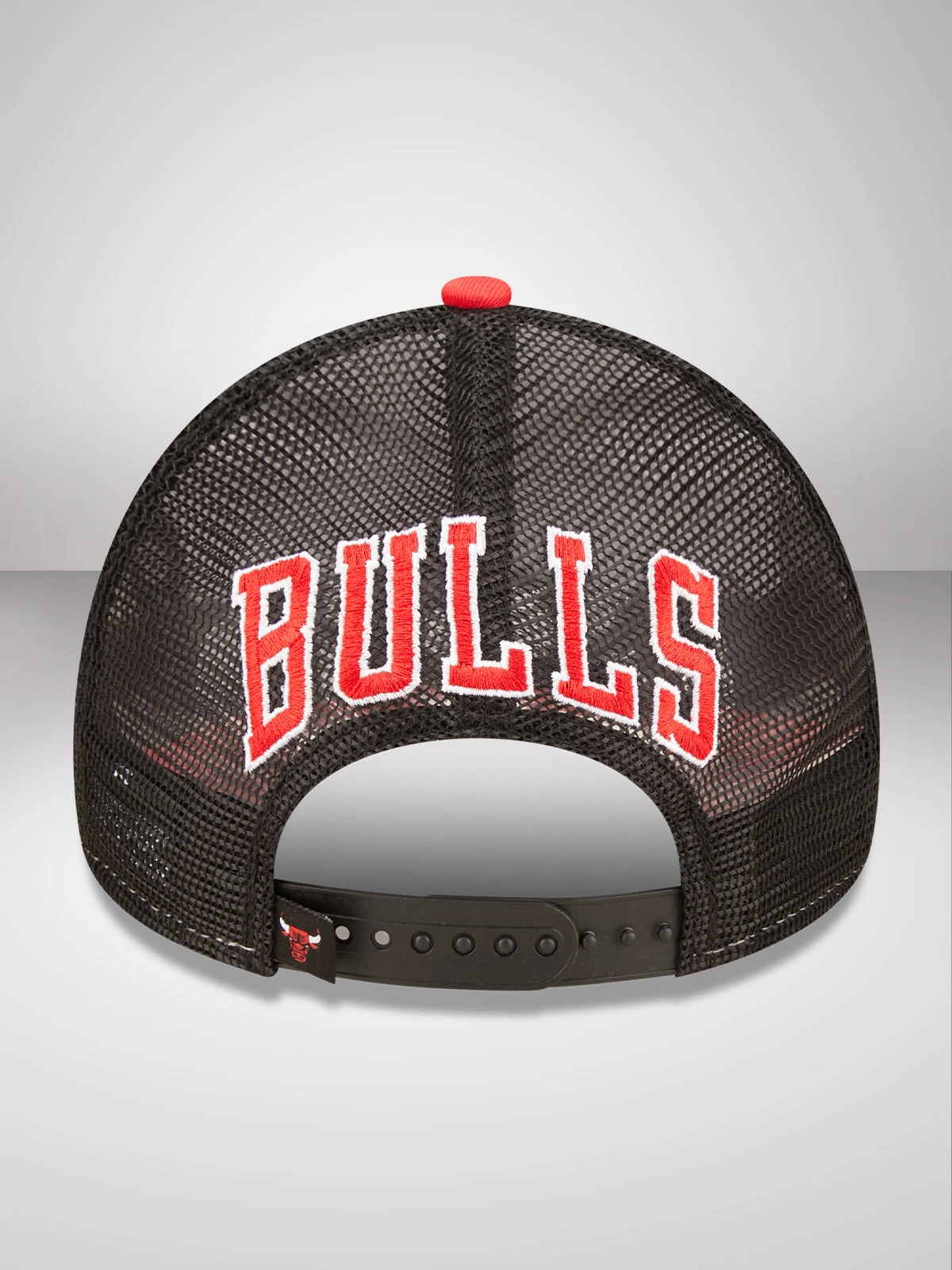 Chicago Bulls Team Color Block White A-Frame Trucker Cap - Image 4