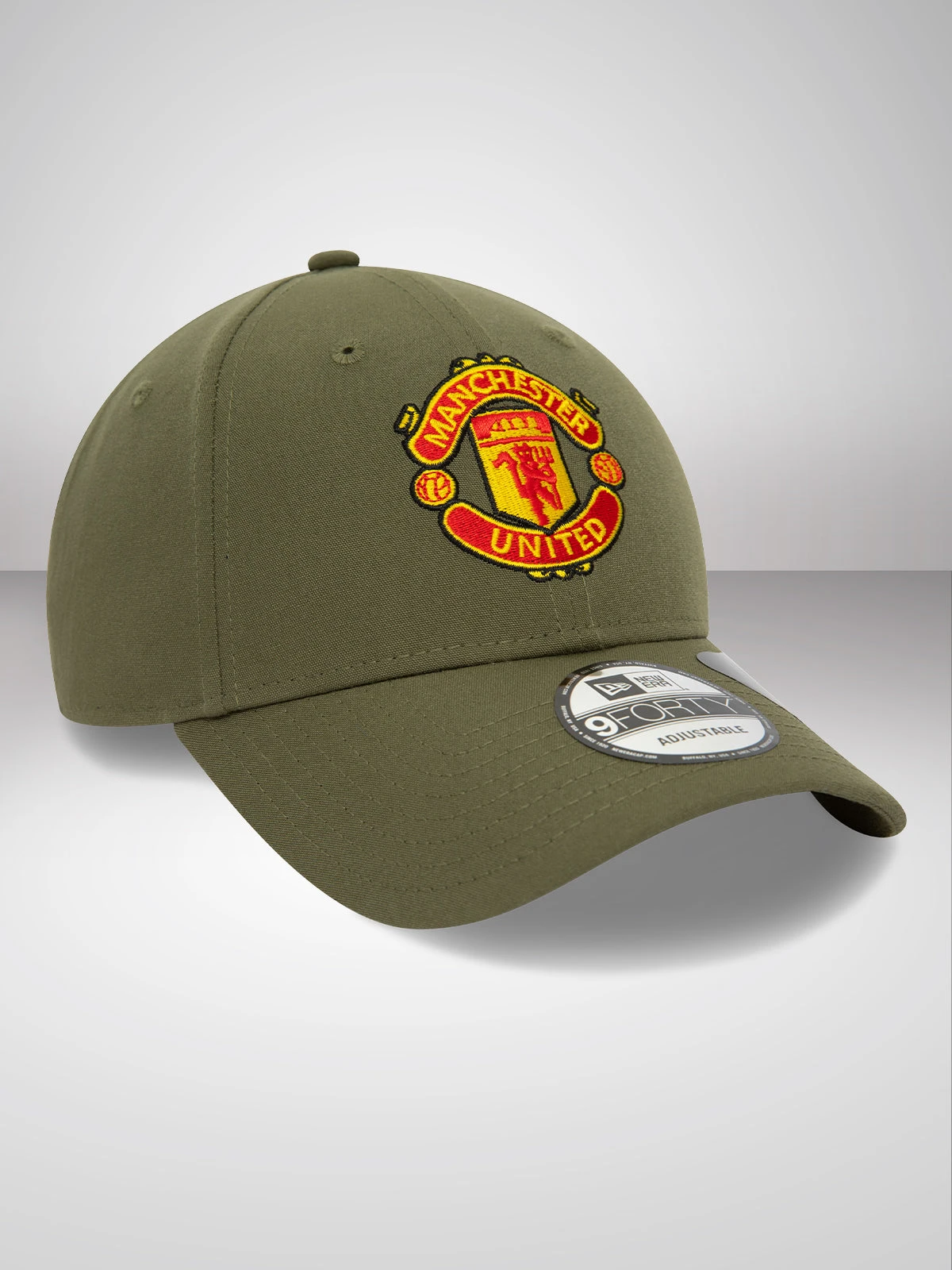 NEW ERA Manchester United Olive 9FORTY Adjustable Repreve Cap - Image 2