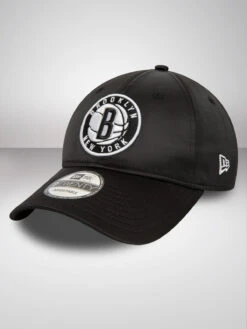 Brooklyn Nets NBA Satin Black 9TWENTY Adjustable Cap