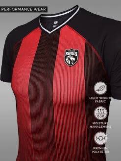 PBKS: Athletic Performance T-Shirt - Black