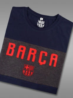 FC Barcelona Color Block T-shirt With 3D Print