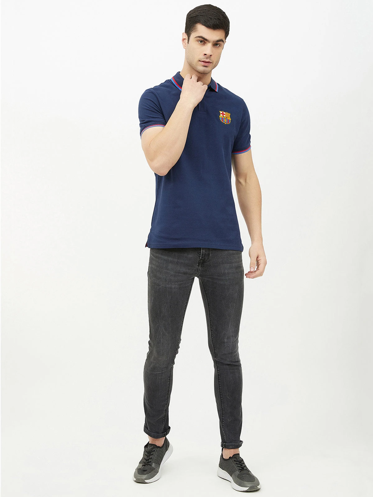 FC Barcelona: Classic Polo Navy - Image 4