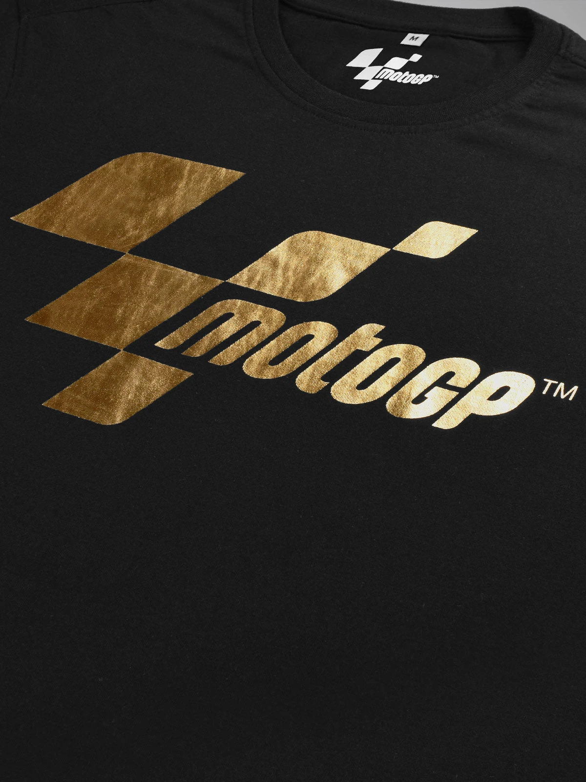 MotoGP: Gold Foil T-shirt- Black - Image 2