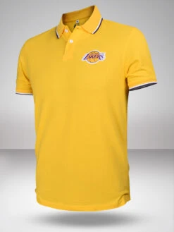 Los Angeles Lakers Classic Polo Mustard