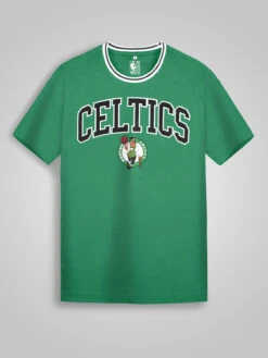 Boston Celtics: Core Typography T Shirt - Green
