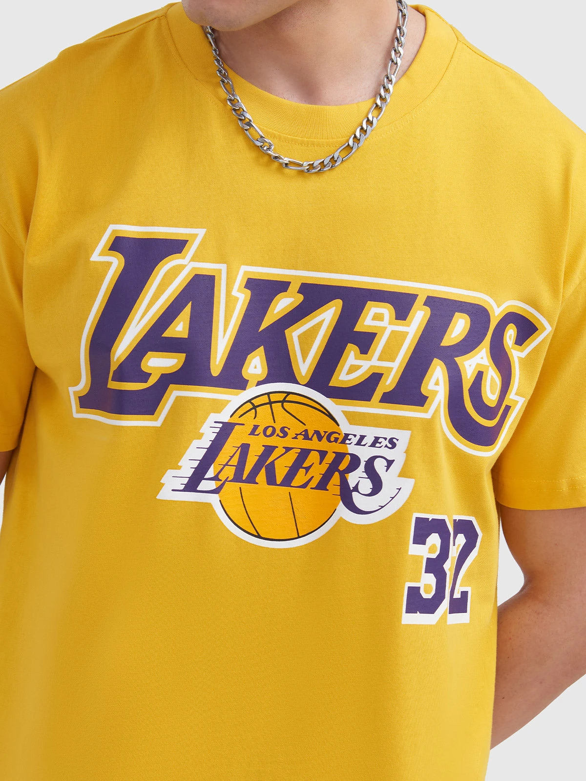 Magic Johnson Classic Numbered Oversized T-Shirt - Image 4