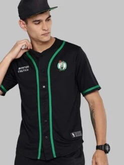 Boston Celtics: Typography Baseball Shirt