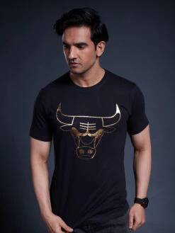 Chicago Bulls Gold Foil T-shirt