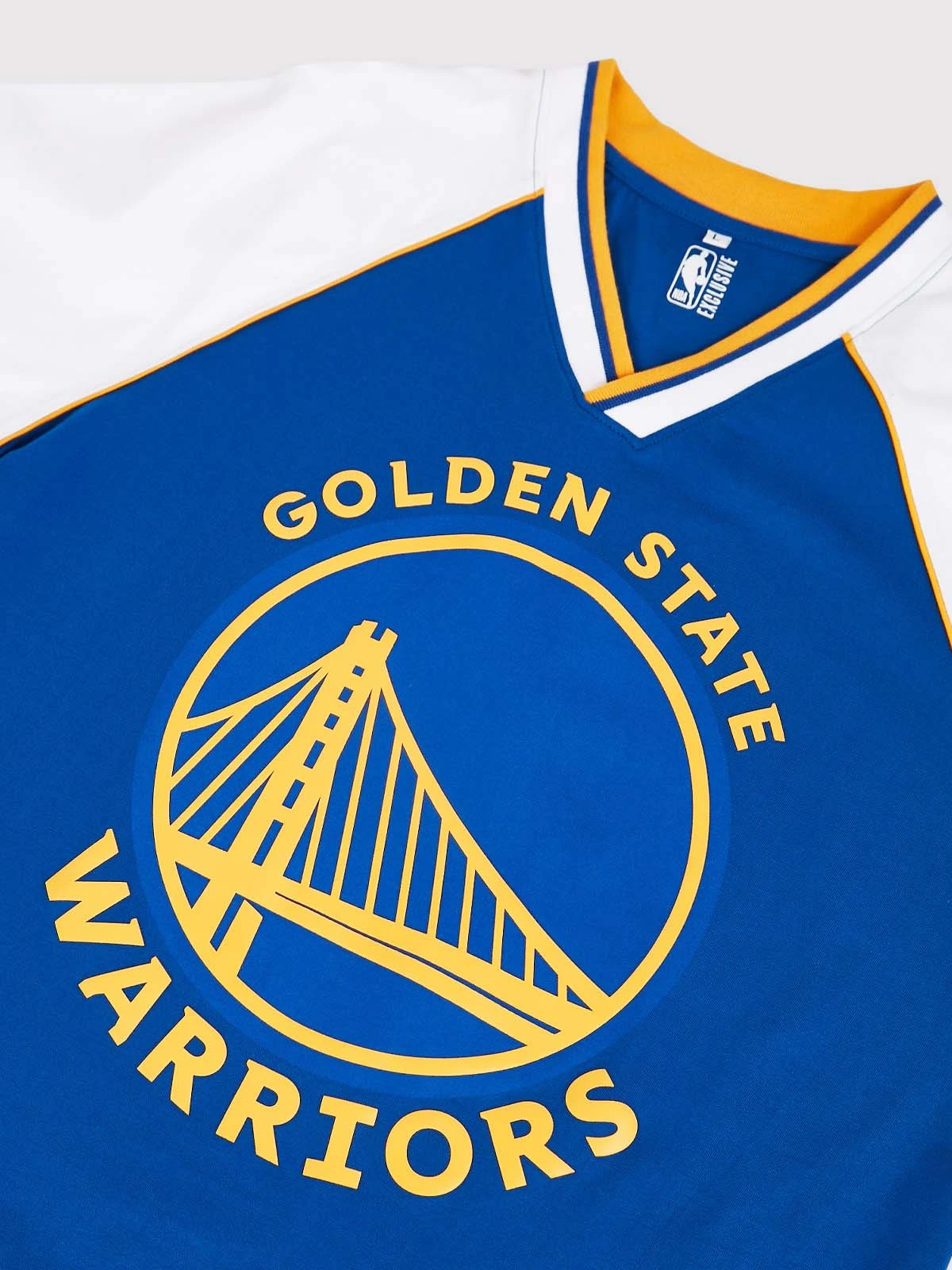 Warriors Contrast Colour Oversized T-Shirt - Image 2