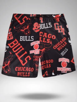 Chicago Bulls: Logo Mash Basketball Shorts