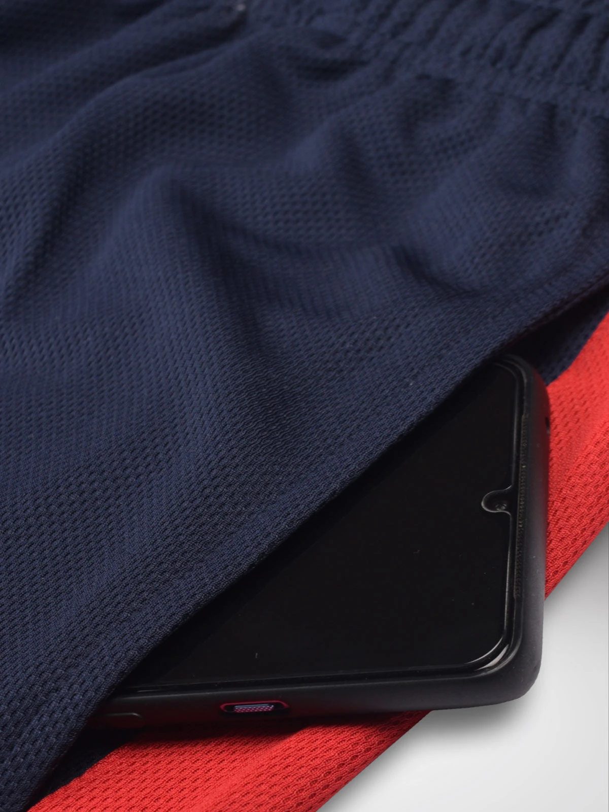 NBA: Track Shorts - Navy - Image 4