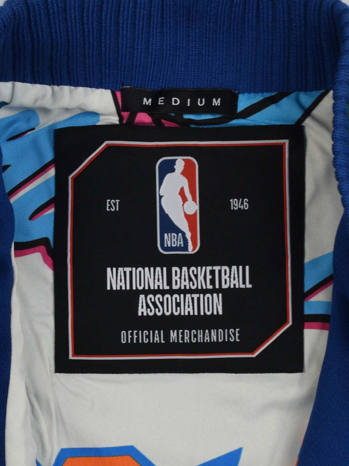 NBA: Multi-Logo Varsity Jacket - Image 2