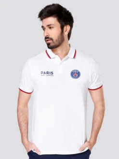 Paris Saint-Germain: Classic Polo White