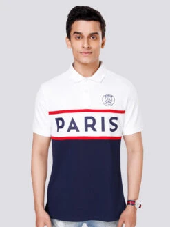 Paris Saint-Germain: Colour Blocked Polo