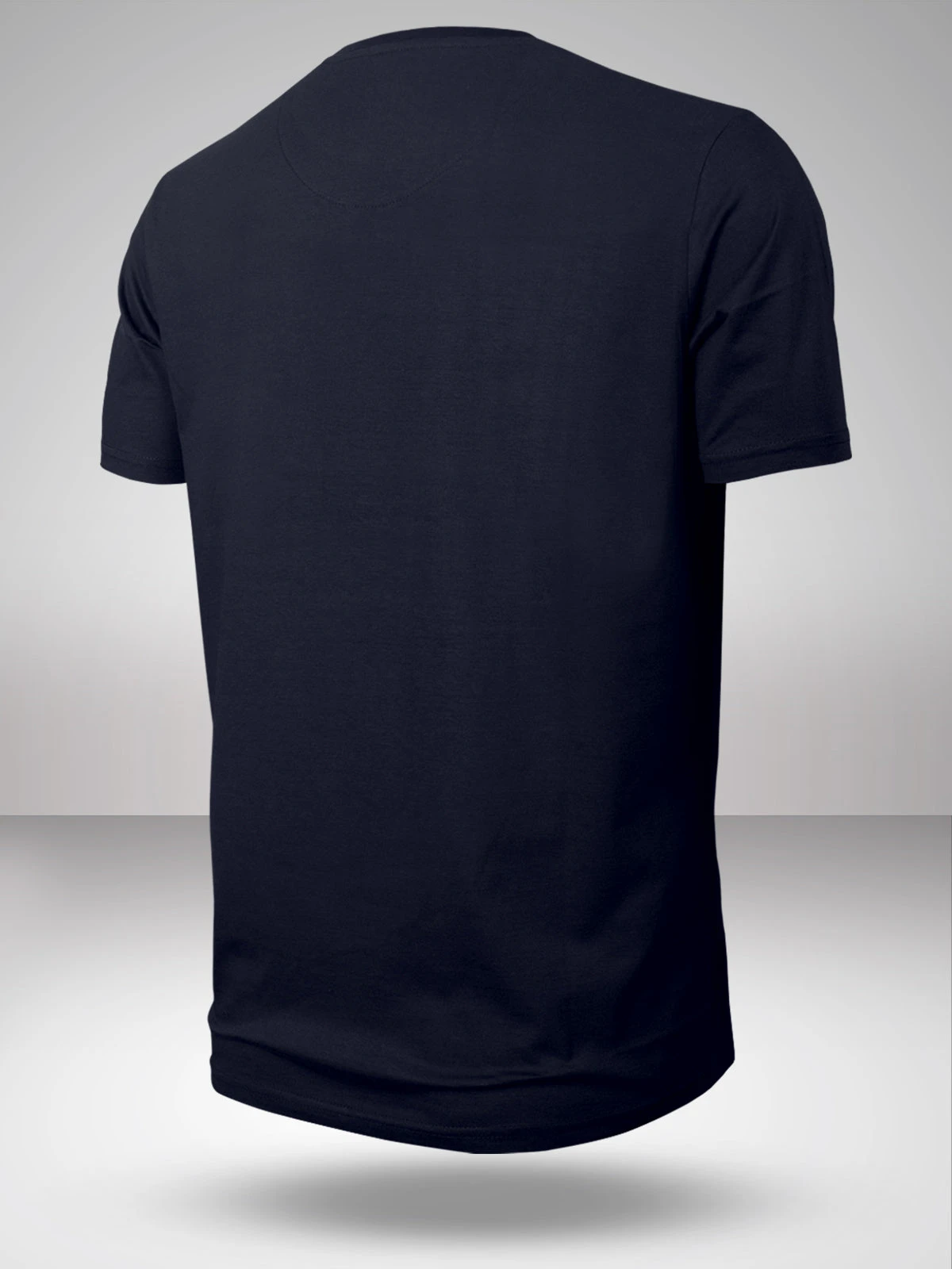 STA: Round Neck T-Shirt Navy - Image 3