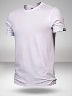 STA: Round Neck T-Shirt White