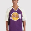 Los Angeles Lakers Contrast Colour Oversized T-Shirt
